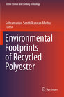 Buchcover Environmental Footprints of Recycled Polyester