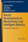Buchcover Recent Developments in Mechatronics and Intelligent Robotics