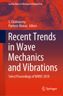 Buchcover Recent Trends in Wave Mechanics and Vibrations