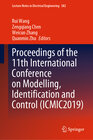 Buchcover Proceedings of the 11th International Conference on Modelling, Identification and Control (ICMIC2019)