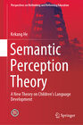 Buchcover Semantic Perception Theory