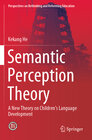 Buchcover Semantic Perception Theory
