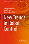 Buchcover New Trends in Robot Control
