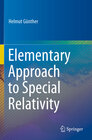 Buchcover Elementary Approach to Special Relativity