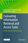 Buchcover Evaluating Information Retrieval and Access Tasks