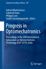 Buchcover Progress in Optomechatronics