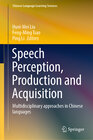 Buchcover Speech Perception, Production and Acquisition