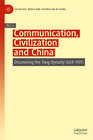 Buchcover Communication, Civilization and China