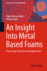 Buchcover An Insight Into Metal Based Foams