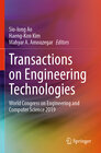 Buchcover Transactions on Engineering Technologies