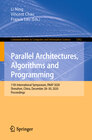 Buchcover Parallel Architectures, Algorithms and Programming