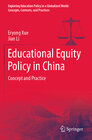 Buchcover Educational Equity Policy in China