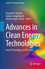 Buchcover Advances in Clean Energy Technologies