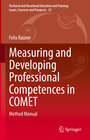 Buchcover Measuring and Developing Professional Competences in COMET