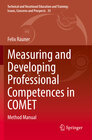 Buchcover Measuring and Developing Professional Competences in COMET