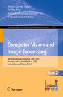 Buchcover Computer Vision and Image Processing