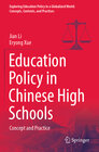 Buchcover Education Policy in Chinese High Schools