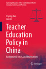 Buchcover Teacher Education Policy in China