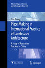 Buchcover Place Making in International Practice of Landscape Architecture