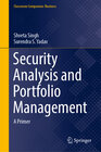 Buchcover Security Analysis and Portfolio Management