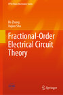 Buchcover Fractional-Order Electrical Circuit Theory