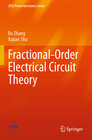 Buchcover Fractional-Order Electrical Circuit Theory