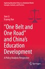 Buchcover “One Belt and One Road” and China’s Education Development