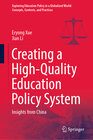 Buchcover Creating a High-Quality Education Policy System