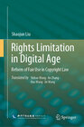 Buchcover Rights Limitation in Digital Age