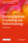 Buchcover Statistical Methods in Hydrology and Hydroclimatology