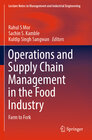 Buchcover Operations and Supply Chain Management in the Food Industry