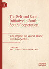 Buchcover The Belt and Road Initiative in South–South Cooperation