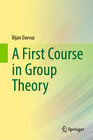 Buchcover A First Course in Group Theory