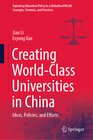Buchcover Creating World-Class Universities in China