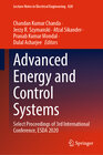 Buchcover Advanced Energy and Control Systems