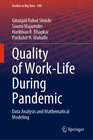 Buchcover Quality of Work-Life During Pandemic
