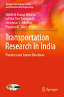 Buchcover Transportation Research in India