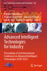 Buchcover Advanced Intelligent Technologies for Industry
