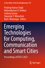 Buchcover Emerging Technologies for Computing, Communication and Smart Cities