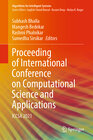 Buchcover Proceeding of International Conference on Computational Science and Applications