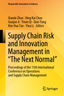 Buchcover Supply Chain Risk and Innovation Management in “The Next Normal”