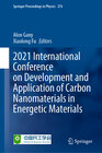 Buchcover 2021 International Conference on Development and Application of Carbon Nanomaterials in Energetic Materials