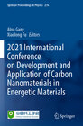 Buchcover 2021 International Conference on Development and Application of Carbon Nanomaterials in Energetic Materials
