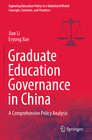 Buchcover Graduate Education Governance in China