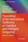 Buchcover Proceedings of the International Conference on Cognitive and Intelligent Computing
