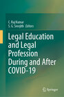 Buchcover Legal Education and Legal Profession During and After COVID-19