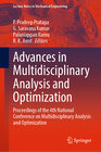 Buchcover Advances in Multidisciplinary Analysis and Optimization