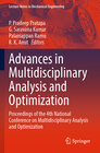 Buchcover Advances in Multidisciplinary Analysis and Optimization
