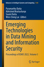 Buchcover Emerging Technologies in Data Mining and Information Security