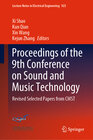 Buchcover Proceedings of the 9th Conference on Sound and Music Technology